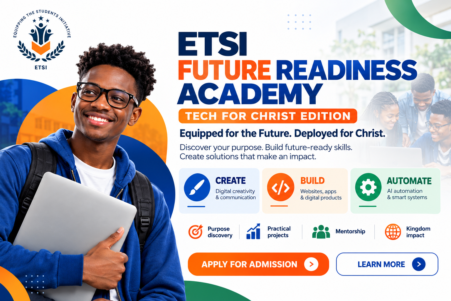 ETSI Future Readiness Academy campaign banner